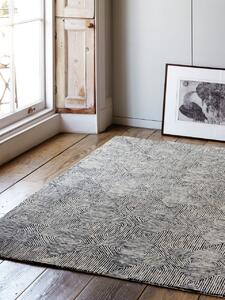 Asiatic kevert szőnyeg camden black white - 120 x 170 cm