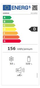 Gorenje RK14DPS4 Alulfagyasztós kombinált hűtőszekrény