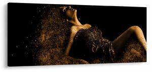 Kép - Egy nő aranyból (120x50 cm)