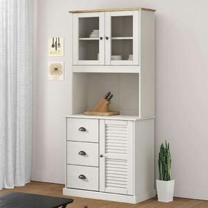 VidaXL VIGO Komód Felső - Fehér - 78x30x100 cm