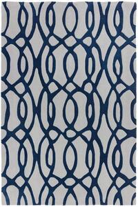 Asiatic kevert szőnyeg matrix wire blue 36 - 120 x 170 cm