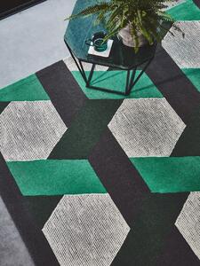 Asiatic kevert szőnyeg camden green - 120 x 170 cm