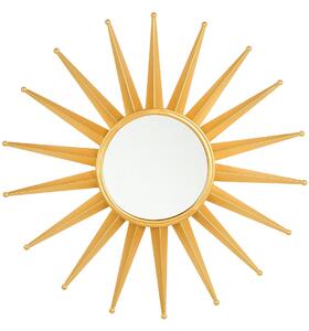 Falitükör PERELLI 60 cm 60 cm Fém Arany
