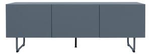 Kék-szürke TV-állvány 146x51 cm Parma – Tenzo