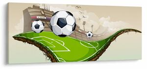 Kép - futballpálya (120x50 cm)