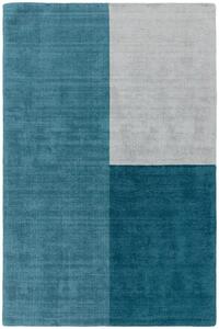 Asiatic gyapjú szőnyeg blox teal - 120 x 170 cm