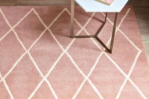 Asiatic gyapjú szőnyeg albany diamond pink - 120 x 170 cm