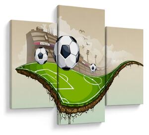 Kép - futballpálya (90x60 cm)