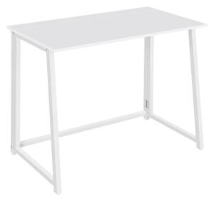 Összecsukható íróasztal ZARIMO 80×40 cm, fehér