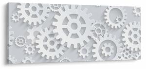 Kép - fogaskerekek (120x50 cm)