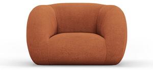 Narancssárga buklé fotel Essen – Cosmopolitan Design