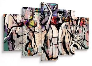 Kép - Jazz éjszaka (150x105 cm)