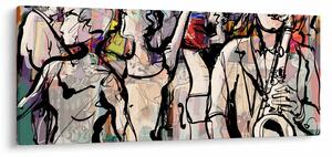 Kép - Jazz éjszaka (120x50 cm)