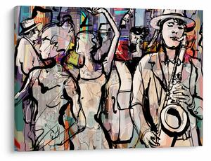 Kép - Jazz éjszaka (70x50 cm)