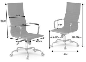 Irodai fotel modern design kanapé szék tokio fekete