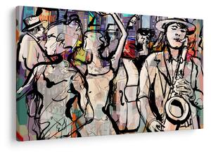 Kép - Jazz éjszaka (90x60 cm)