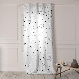 Fehér függöny 140x300 cm Constellation – Blanc