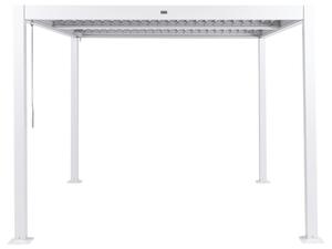 Pavilon FORNOLI Fém 296 cm 296 cm Fehér