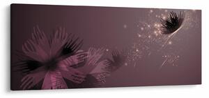 A pillangó virágának képe (120x50 cm)