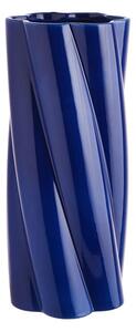 TWIST váza, kék 30cm