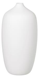 Fehér kerámia váza, magasság 25 cm - Blomus