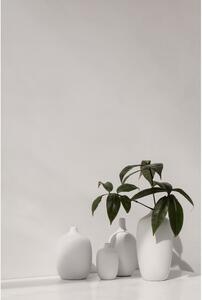 Fehér kerámia váza, magasság 21 cm - Blomus
