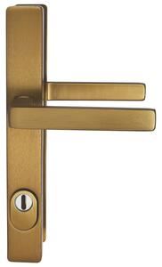 R.114.ZA.F4.TB3 biztonsági kilincs-kilincs, 92mm Bronz