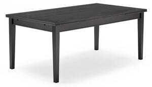Fekete bővíthető asztal Hammel Sami, 180 x 100 cm