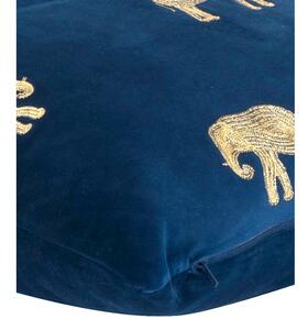 Elefco kék dekoratív párnahuzat, 40 x 40 cm - Westwing Collection