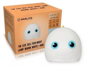 Asalite LED Éjjeli Lámpa Halacska 1W