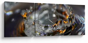 Vízcseppekből készült karkötő képe (órával) (90x30 cm)