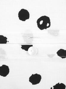 Jana fehér-fekete pamut ágynemű, 135 x 200 cm - Jill&Jim