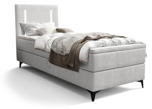 LONO comfort kárpitozott boxspring ágy, 90x200, curio 80, jobb