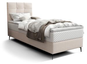 ILANO comfort kárpitozott boxspring ágy, 90x200, aragon 03, balos