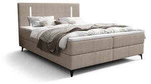 LONO comfort kárpitozott boxspring ágy, 160x200, curio 11