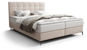 ILANO comfort kárpitozott boxspring ágy, 140x200, aragon 03