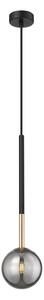 Zuma Line Zuma Line P0574-01F-SDFZ - Csillár zsinóron ARCTURUS 1xG9/4W/230V fekete ZL0621