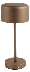 Modern asztali lámpa barna újratölthető - Poppie
