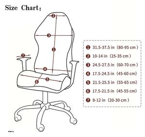 GAMER szék Huzat (enyhén vízlepergető, sötétszürke)