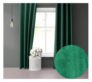 Zöld sötétítő függöny nem teljes sötétítéssel 260x150 cm - Mila Home