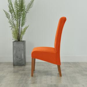 HOSSZÚ SzékHuzat teljes székre (bársonyos, narancssárga)