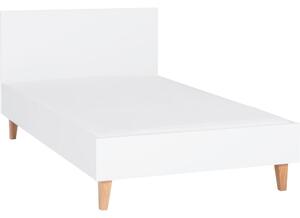 Concept fehér egyszemélyes ágy, 120 x 200 cm - Vox