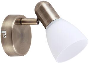 Rabalux Soma oldalfali lámpa 1x40 W fehér-barna 6306