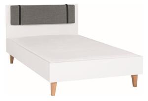 Concept fehér egyszemélyes ágy, 120 x 200 cm - Vox