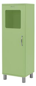 Zöld szekrény 50x143 cm Malibu - Tenzo