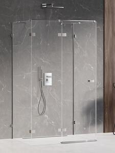 New Trendy Avexa zuhanykabin 120x120 cm négyzet króm fényes/átlátszó üveg EXK-2472