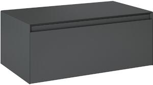 Elita Split Slim szekrény pulttal 80x45.8x31.9 cm oldalt függő antracit 168933