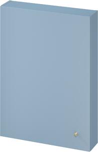 Cersanit Larga szekrény 59.4x14x80 cm oldalt függő kék S932-005