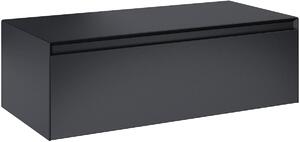 Elita Split Slim szekrény pulttal 100x45.8x31.9 cm oldalt függő fekete 168941