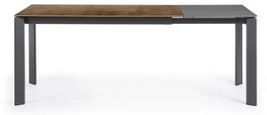 Atta barna-szürke bővíthető étkezőasztal, 140 x 90 cm - Kave Home